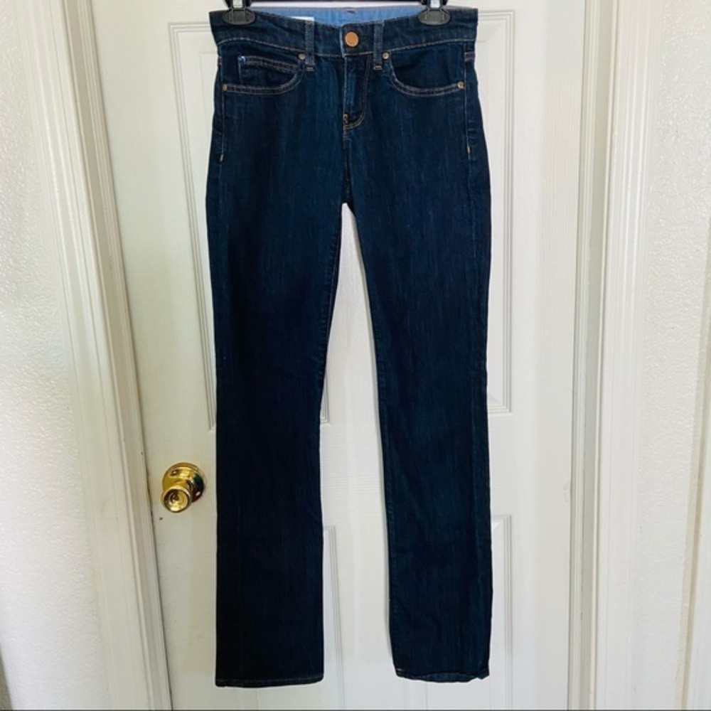 GAP real straight blue denim jeans size 26 / 2